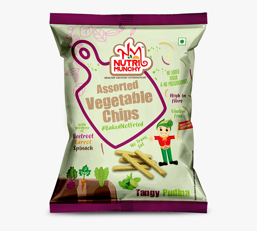 Vegetable Chips Pudina Tangy - Vegetable Chip, HD Png Download