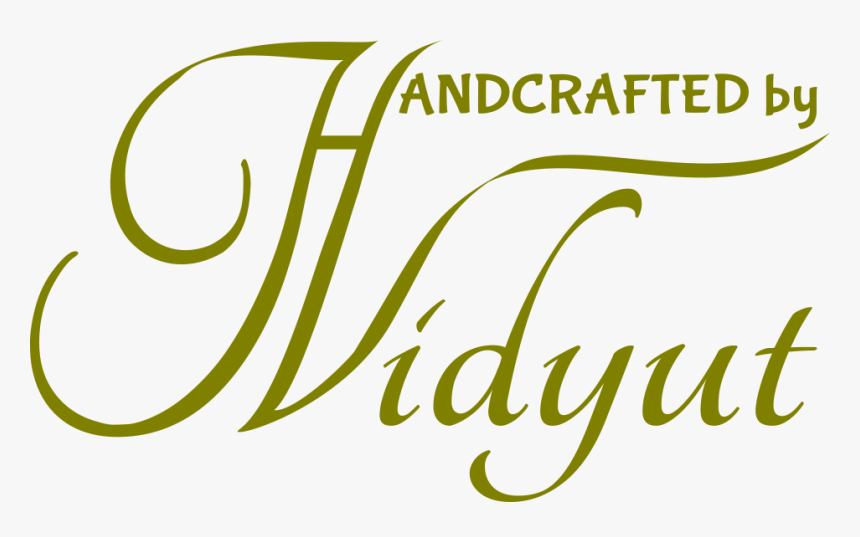 Handcrafted By Vidyut - Calligraphy, HD Png Download