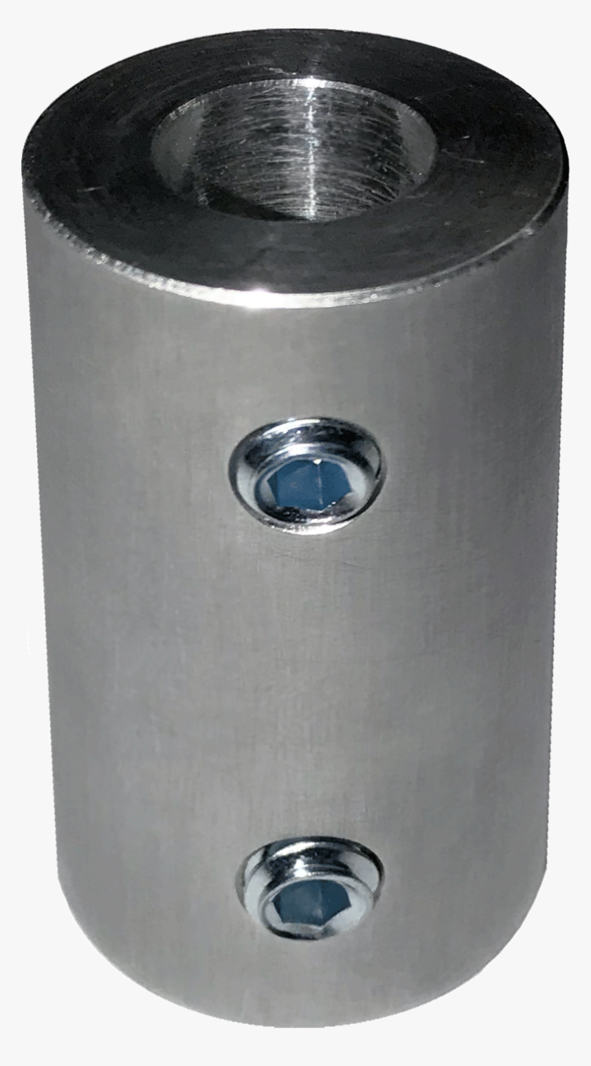Aluminum Rod Shaft Coupler - Cylinder, HD Png Download