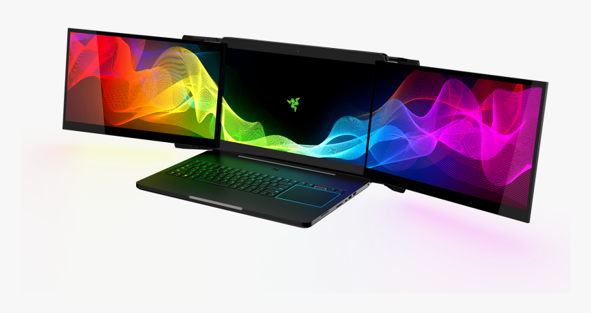 Razer Triple Screen Laptop, HD Png Download