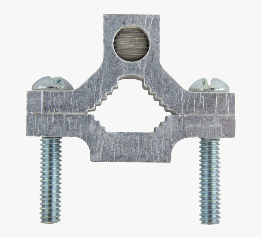 1013 3/8 X 1/2-1 Clamp For Lightning Rod - Metalworking Hand Tool, HD Png Download