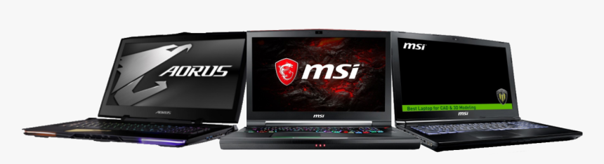 Gaming Laptops From Aorus And Msi - Msi, HD Png Download