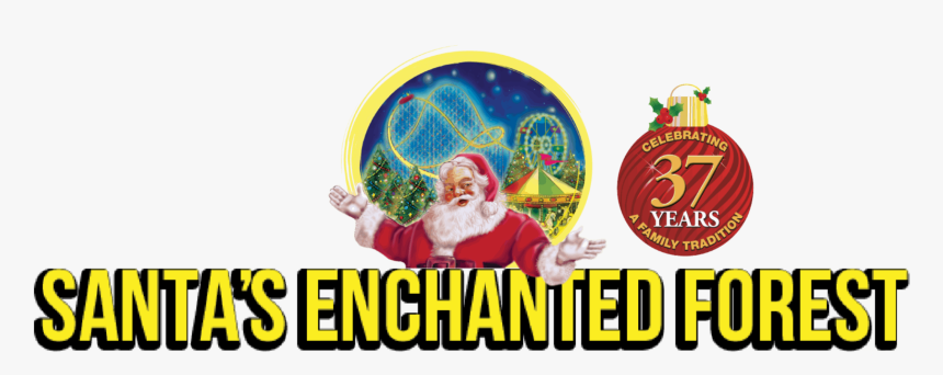 Logo Header Menu - Santa's Enchanted Forest Miami Logo, HD Png Download