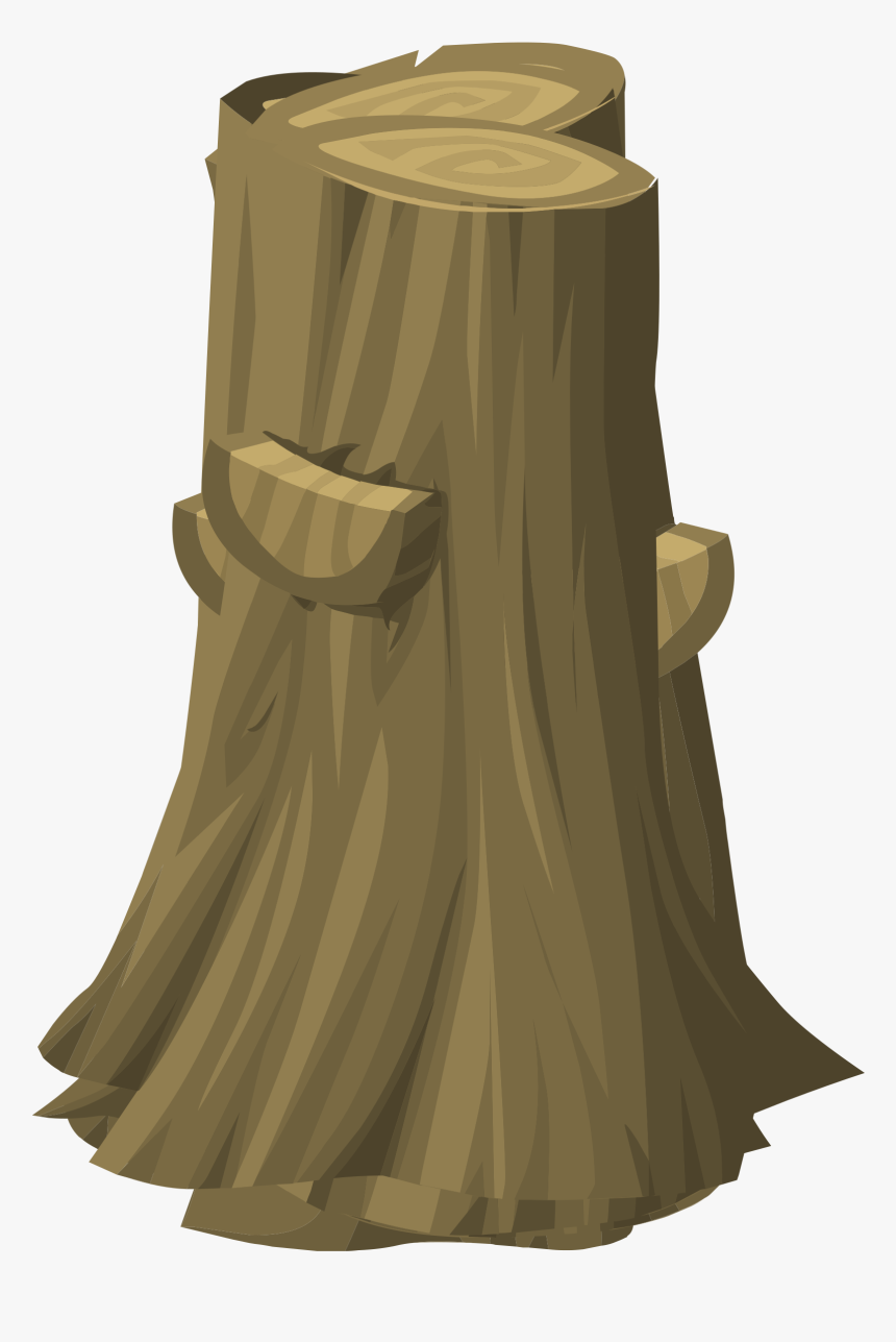 Harvestable Resources Wood Tree Clip Arts - Cut Transparent Tree, HD Png Download