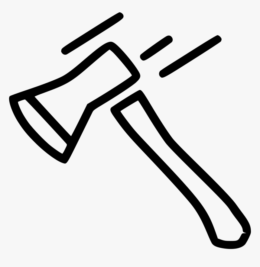 Axe Hatchet Tree Forest Wood, HD Png Download