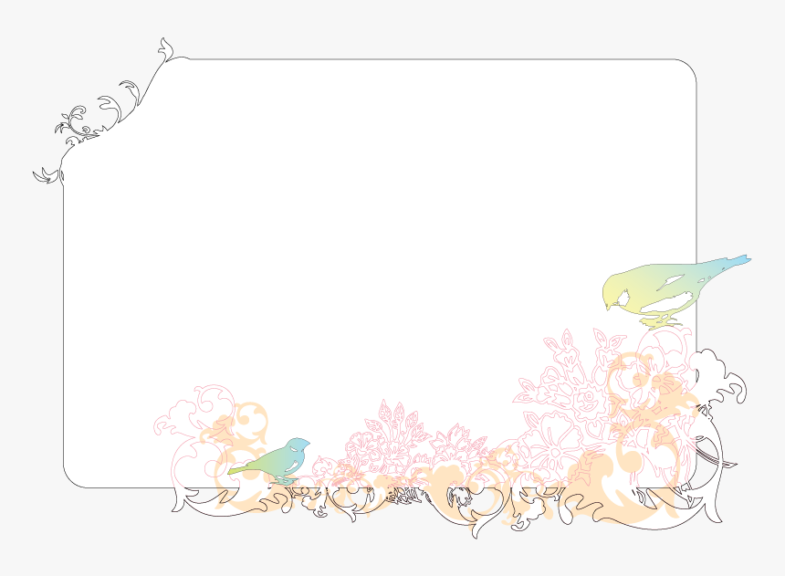 Transparent Glitter Vector Png - Png Border Modern, Png Download