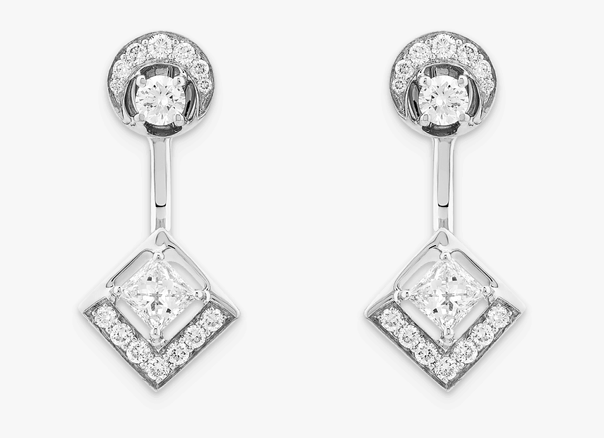 Dolce Earrings White Gold E3wg - Earrings, HD Png Download