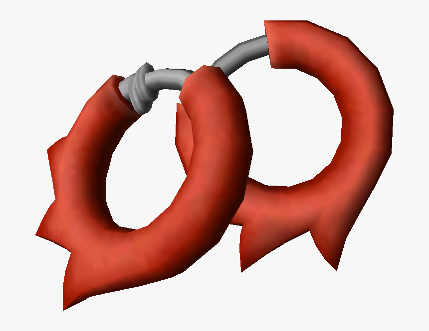 Ss Fireshield Earrings Model - Zelda Skyward Sword Fire Earrings, HD Png Download