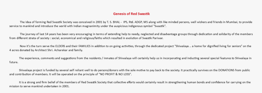 Genesis Of Red Swastik The Idea Of Forming Red Swastik - Meccanismi Di Difesa Anna Freud, HD Png Download