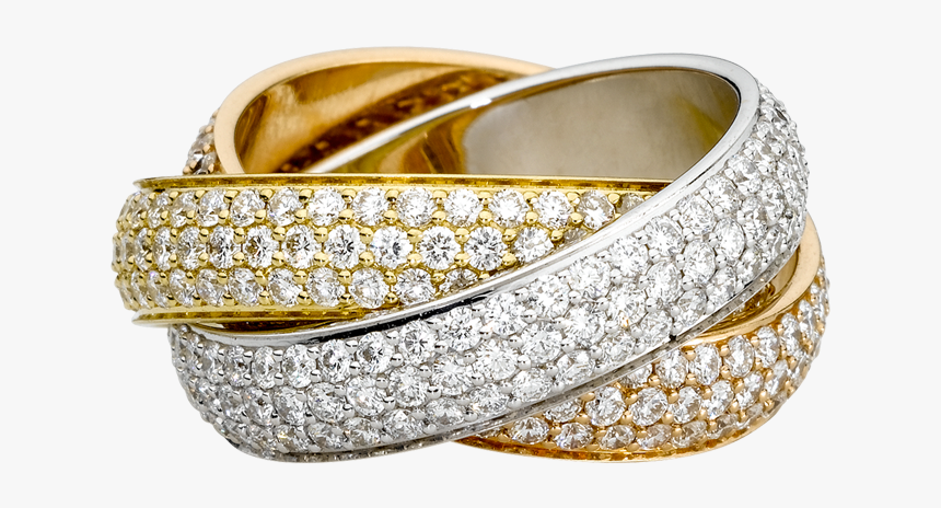 Jewelry Png Image - Cartier Trinity Ring Copy, Transparent Png
