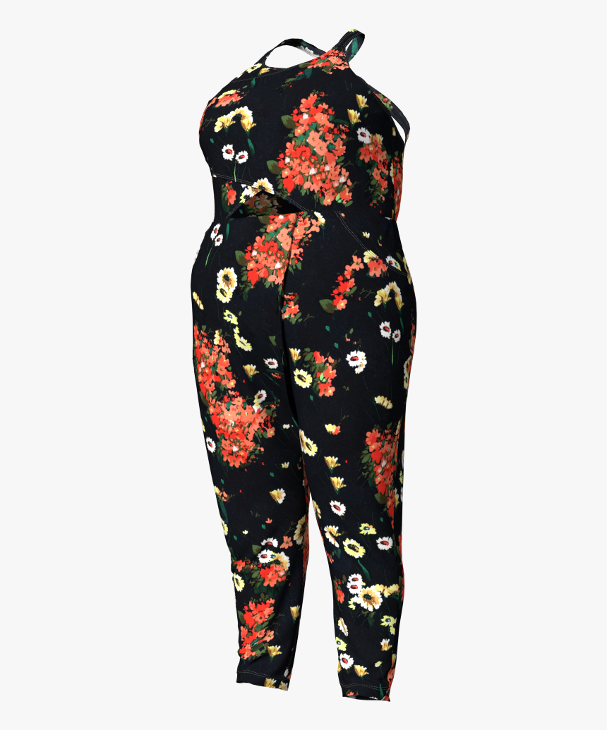 Jumpusit Final Third Floral - Pajamas, HD Png Download
