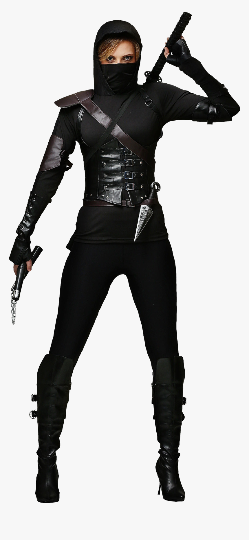 Ninja Png - Ninja Assassin Costume, Transparent Png
