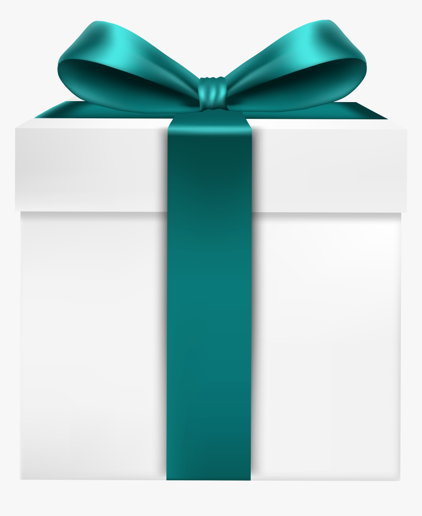 Transparent Present Blue Silver, HD Png Download