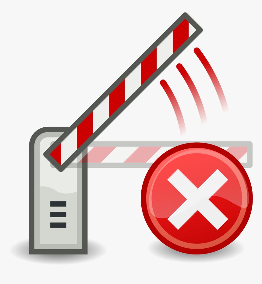 Emblem Unblock Denied - Icon, HD Png Download