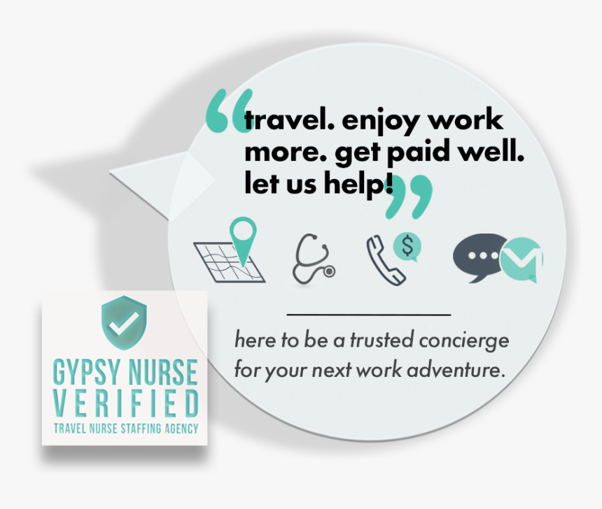 Onestaff Medical, Gypsy Nurse Verified Travel Nursing - Travel Out There, HD Png Download