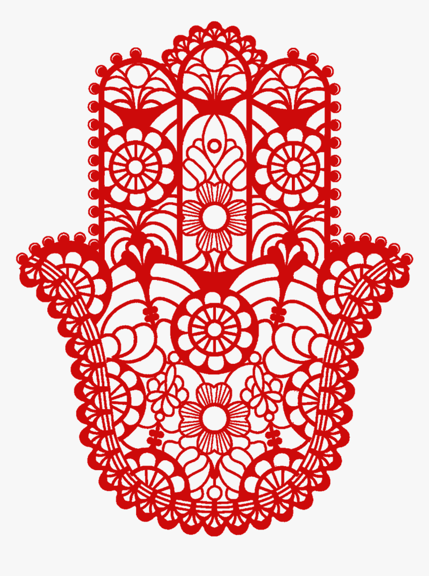 Clip Art Hindu Tattoos On Hands - Fatima Hand T Shirt, HD Png Download