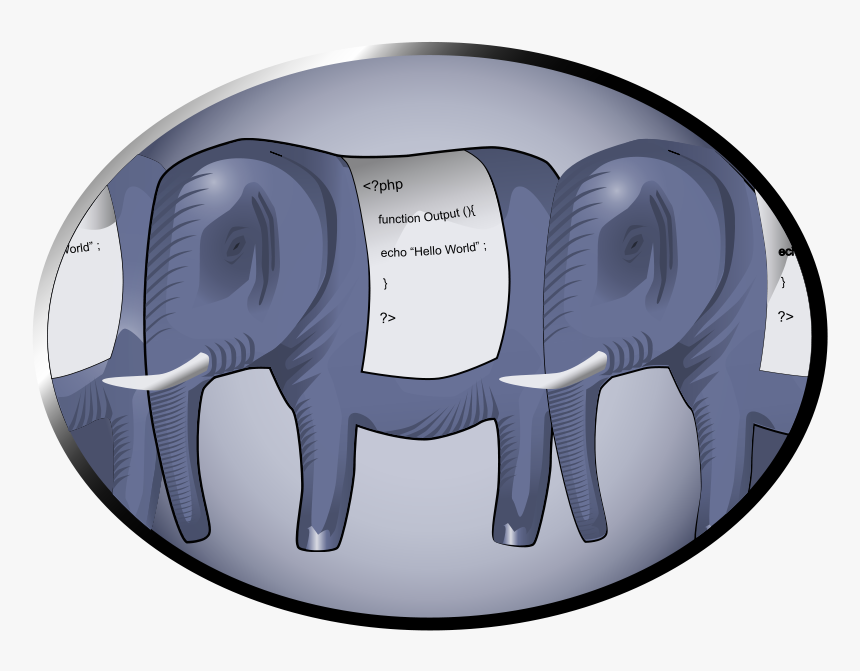 Php Elephant Logo - Php Elephant, HD Png Download