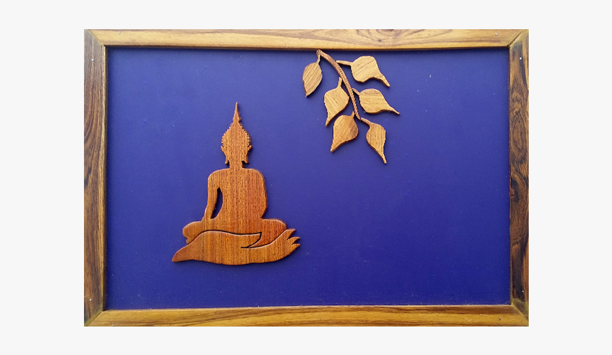 Buddha Wood Art, HD Png Download