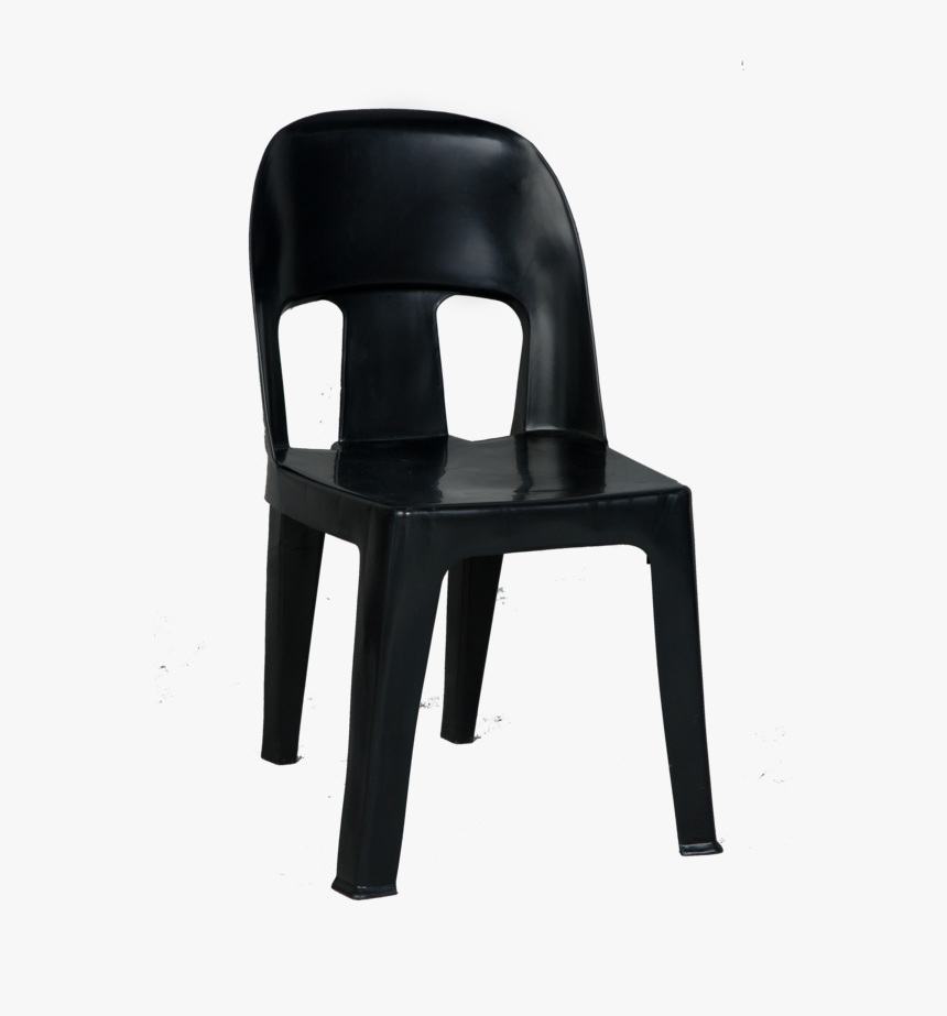 Heavy Duty Black Plastic Chairs, HD Png Download