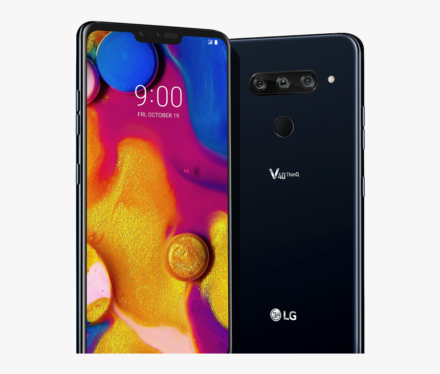 Best Buy Mobile Png - Lg V40 Thinq, Transparent Png