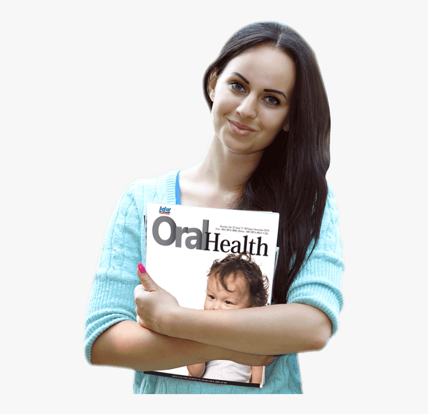 Oral Health Publication - Girl, HD Png Download