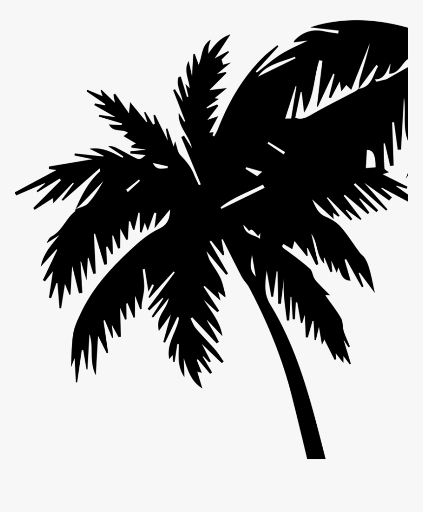 Free Palm Tree Silhouette Png, Transparent Png