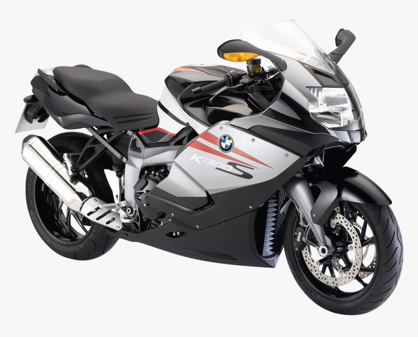 White Bmw K1200s Sport Motorcycle Bike Png Image - Bmw K1300s 2019, Transparent Png