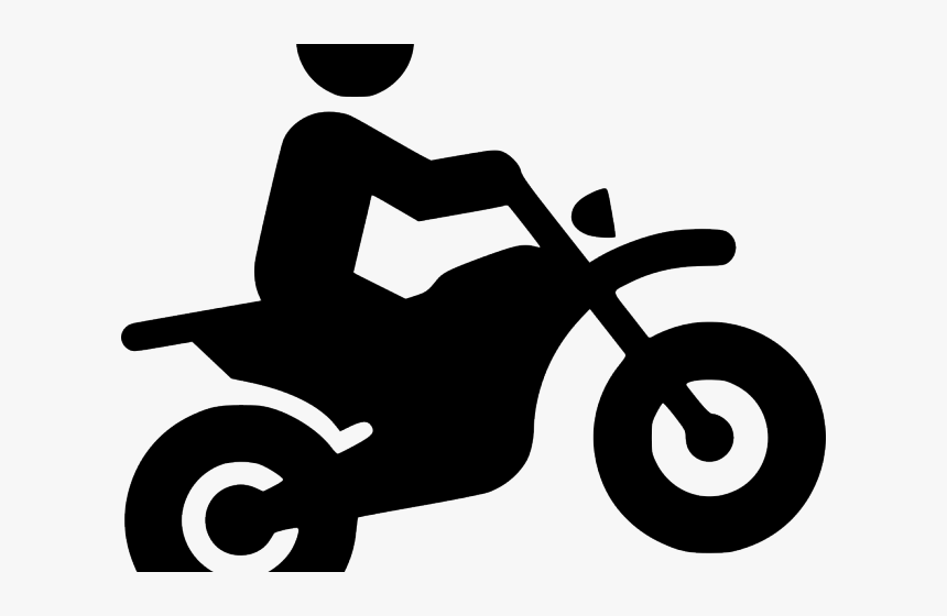 Motorcycle Car Clip Art All-terrain Vehicle Honda Motor - Motocross Icon, HD Png Download