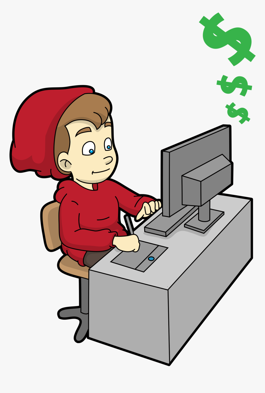 7 Legit Ways To Make Money Online - Guy Earn Money Online, HD Png Download