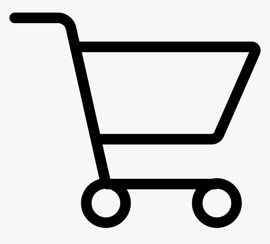 Shopping Cart - Line Shopping Cart Icon, HD Png Download