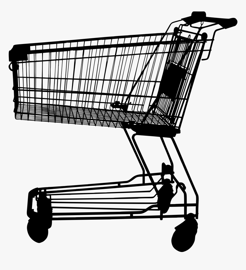 Transparent Background Shopping Cart Png, Png Download
