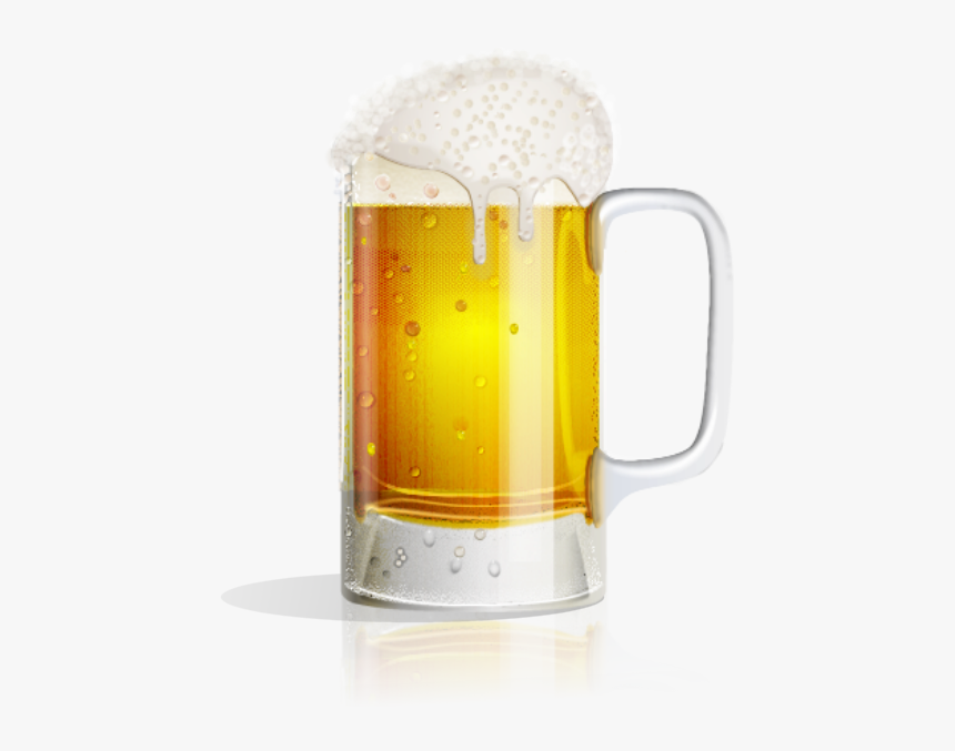 Wxem1d7 - Drinking Beer Glass Png, Transparent Png