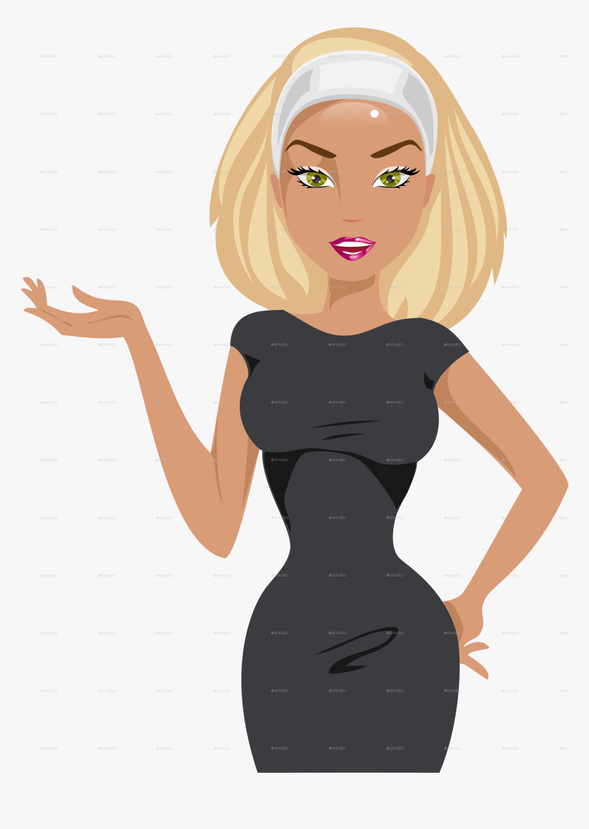 Presentation Girl Png, Transparent Png