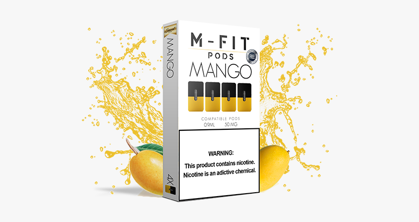 M Fit Pods Tobacco, HD Png Download