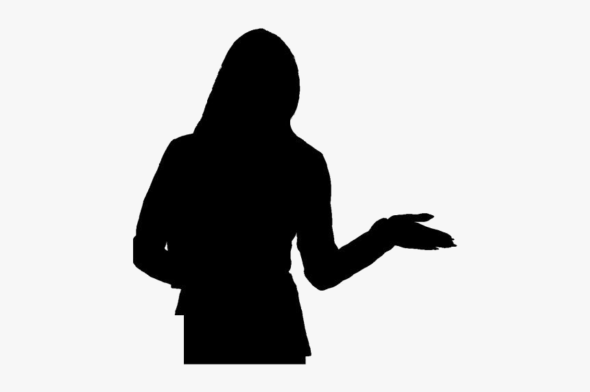 Professional Woman Png Transparent Images - Silhouette, Png Download