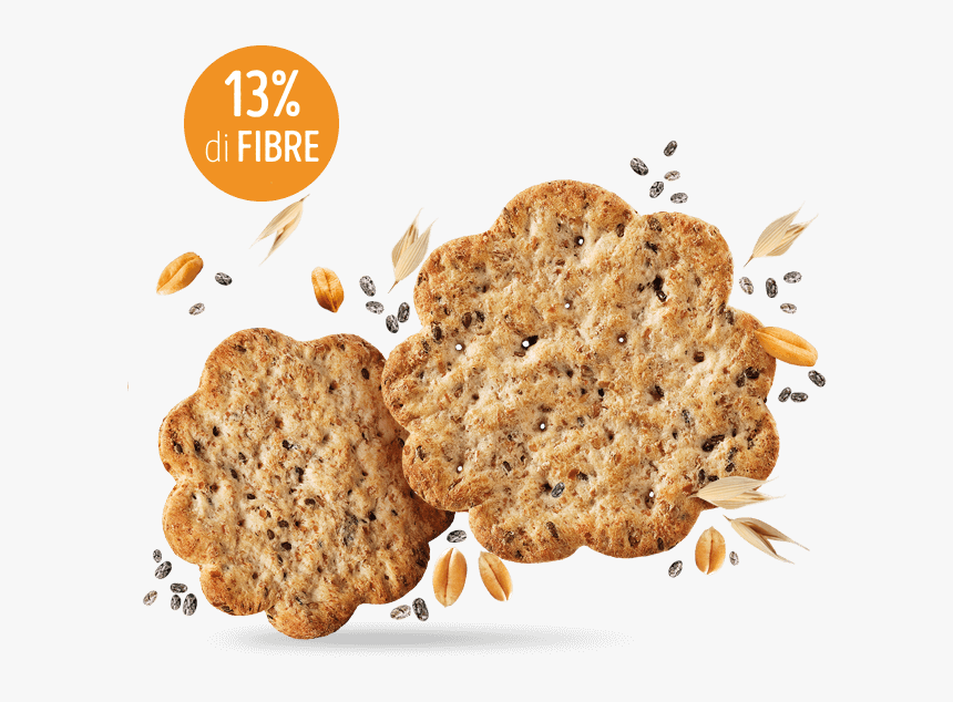 Crackers Integrali Con Avena E Semi Di Chia - Bredele, HD Png Download