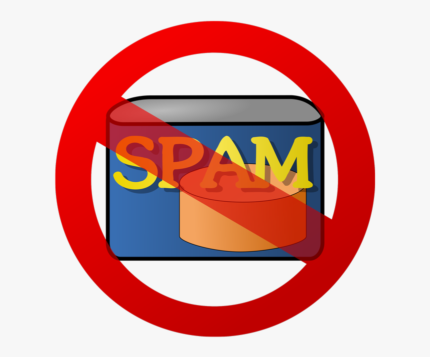 How To Avoid A Google Spam - Spam Clip Art, HD Png Download