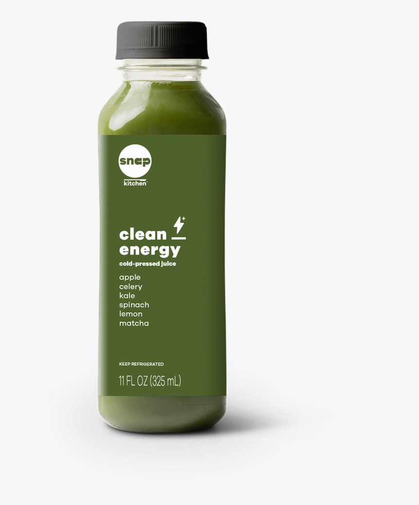Clean Energy - Glass Bottle, HD Png Download