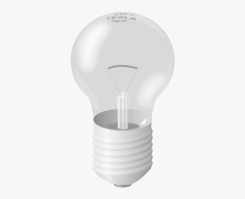 Light Bulb - Unlit Light Bulb, HD Png Download