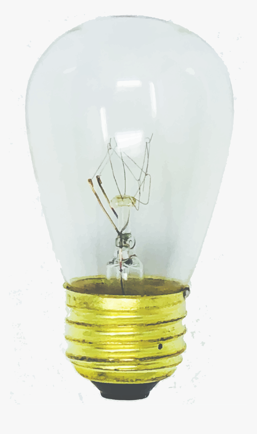 Incandescent Light Bulb, HD Png Download
