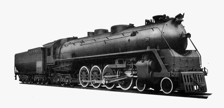 Old Train Png - Chesapeake & Ohio K 4, Transparent Png