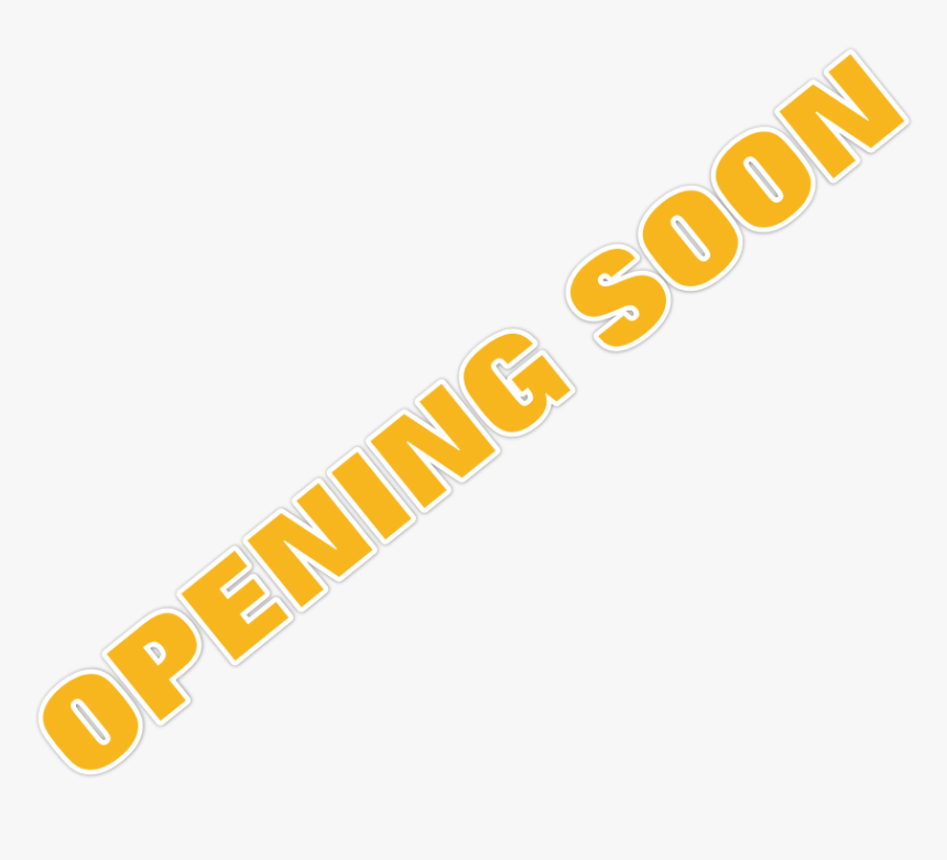 Opening Soon - Orange, HD Png Download