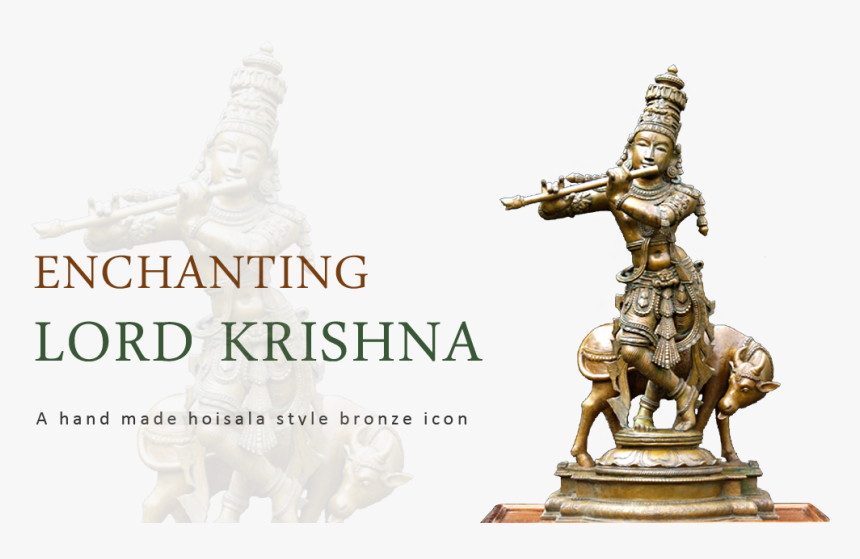 God Krishna Idol Png, Transparent Png