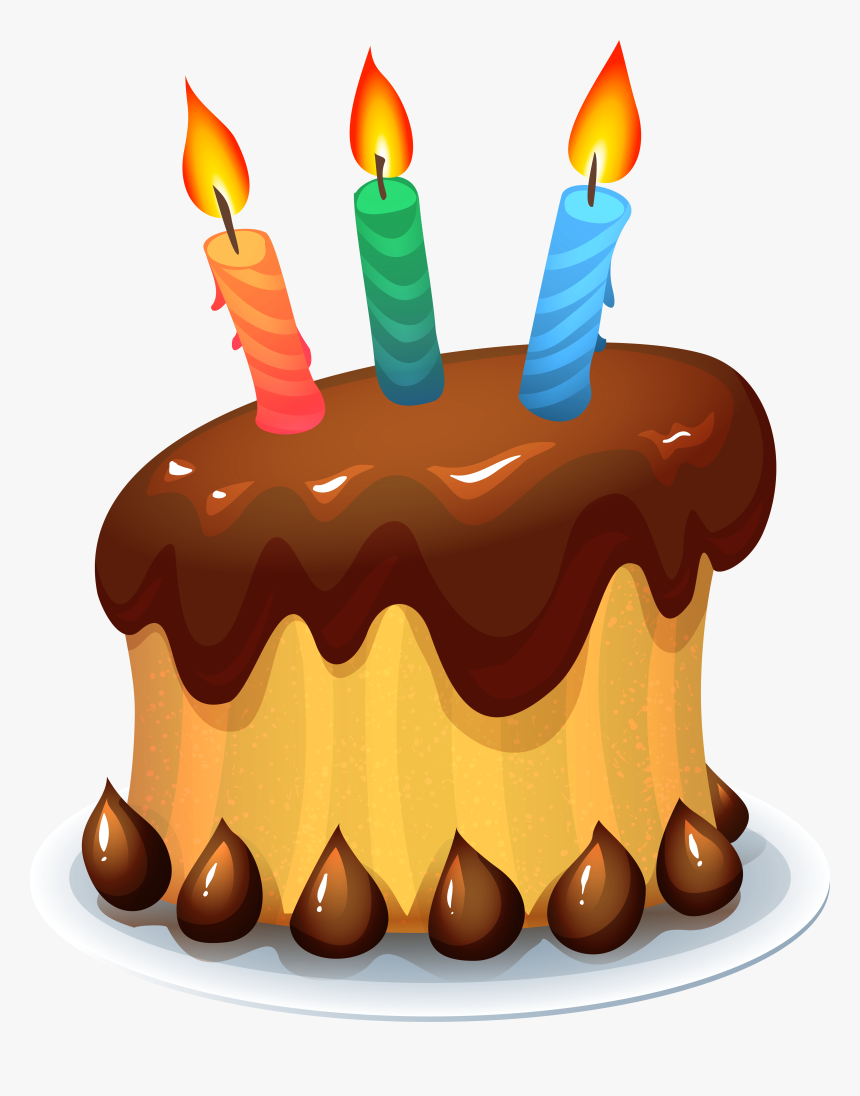 Birthday Cake Png Clipart Picture - Clipart Birthday Cake Png, Transparent Png