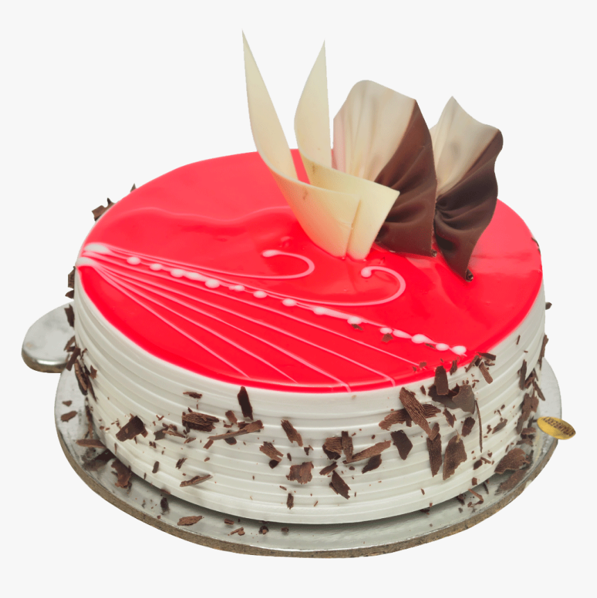 Strawberry Cake Png - Strawberry Jelly Cake Design, Transparent Png