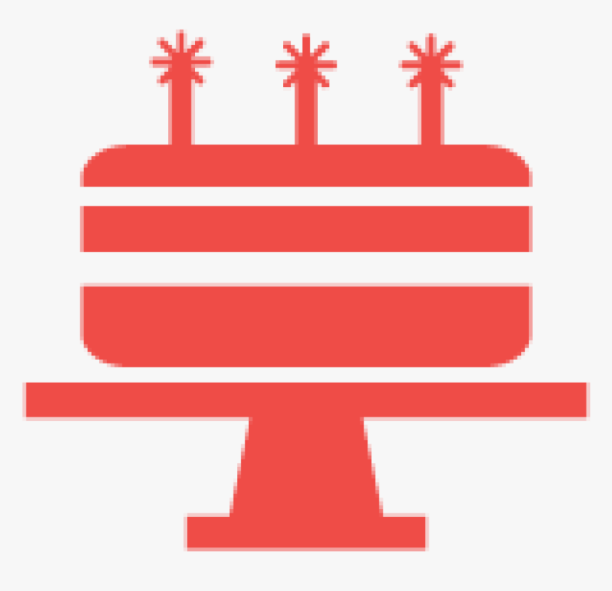 Birthday Cake Icon Png, Transparent Png