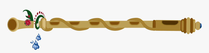 Shree Krishna Bansuri Png, Transparent Png