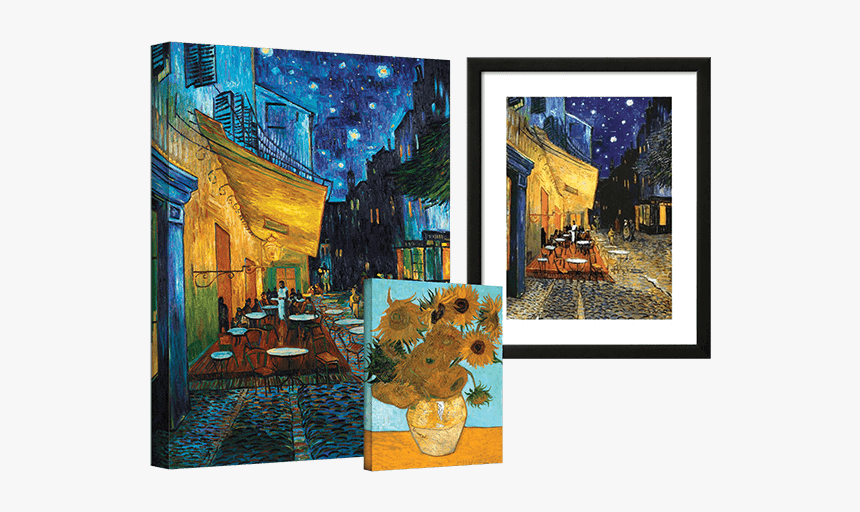 Van Gogh Night, HD Png Download