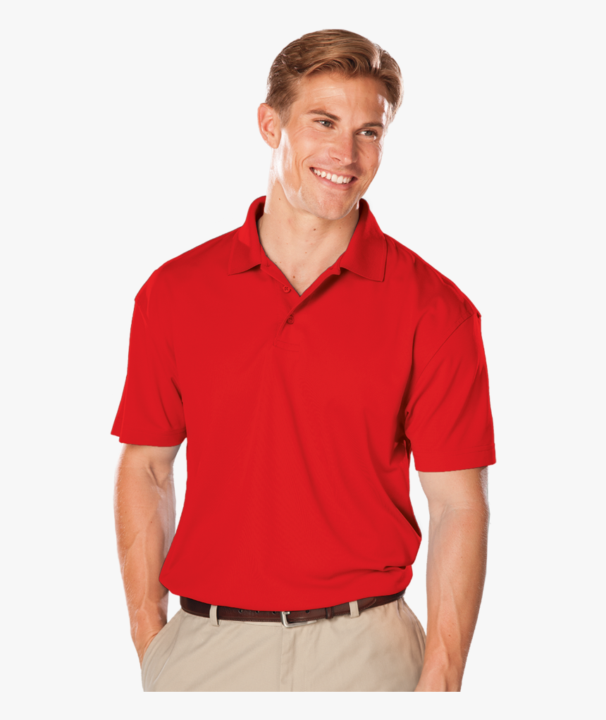 Men’s Value Moisture Wicking S/s Polo - Shirt, HD Png Download