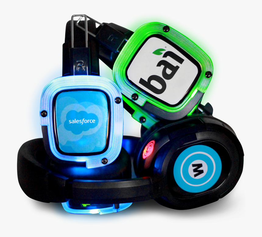Silent Party Headphones Png, Transparent Png